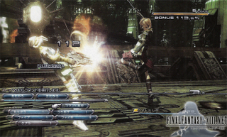 Illustration for article titled High Quality In-Game Final Fantasy XIII Gameplay Images